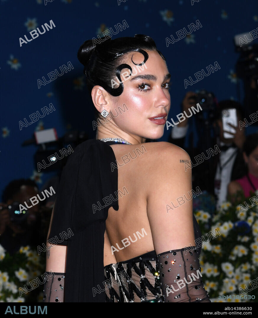 May 5, 2025, New York, Ny, United States: Dua Lipa attends the 2025 Met Gala Celebrating Superfine: Tailoring Black Style at Metropolitan Museum of Art in New York. May 5, 2025. (Credit Image: © Photo Image Press via ZUMA Press Wire).