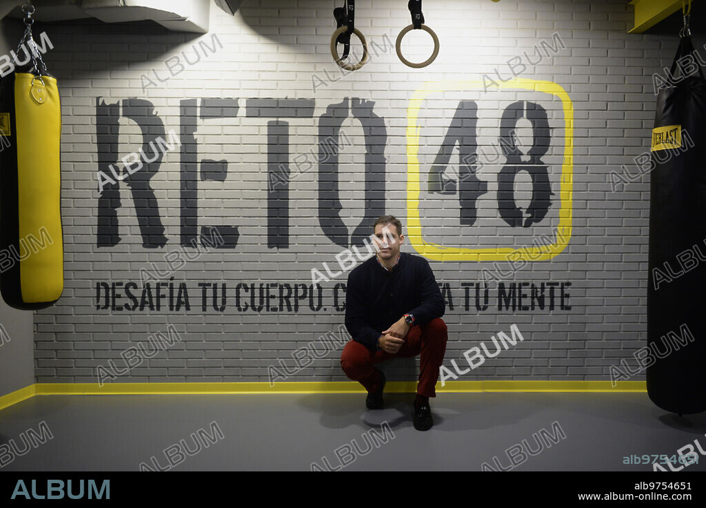 Madrid, 02/02/2017. Luis Alfonso de Borbon poses for Abc in his new Gym, challenge 48. Photo: Maya Balanya Archdc.