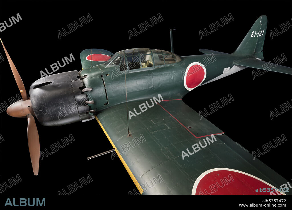 NAKAJIMA AIRCRAFT COMPANY. Single-engine, low-wing fighter. No other aircraft surpasses the Mitsubishi A6M Reisen ("ree-sin," Japanese for Zero Fighter) as the symbol of Japanese air power during World War II. Mitsubishi designed the Zero fighter but co-produced the airplane with Nakajima. The two companies built more than 10,000 Zeros between March 1939 and August 1945. Design work began in 1937 when the Japanese Navy staff directed Mitsubishi and Nakajima to submit proposals for a new aircraft to replace the Mitsubishi A5M carrier fighter (Allied codename CLAUDE). Combat trials began in China during July 1940 and by fall, Zero pilots felled nearly 100 Chinese aircraft for the loss of only two Zeros to friendly fire. We believe the A6M5 Zero Model 52 on display in the National Air and Space Museum came from a group of Japanese aircraft captured on Saipan Island in April 1944. Navy personnel removed 12 late-model Zeros from the island and sent them to the United States for evaluation. The earliest records pertaining to the Museum's Zero show that it was evaluated in 1944 at Wright Field, Ohio, and the following year at Eglin Field, Florida.