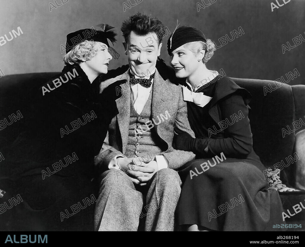 STAN LAUREL in LAUREL & HARDY - DIE WÜSTENSÖHNE, 1933 (SONS OF THE DESERT), unter der Regie von WILLIAM A. SEITER. Copyright HAL ROACH/MGM.