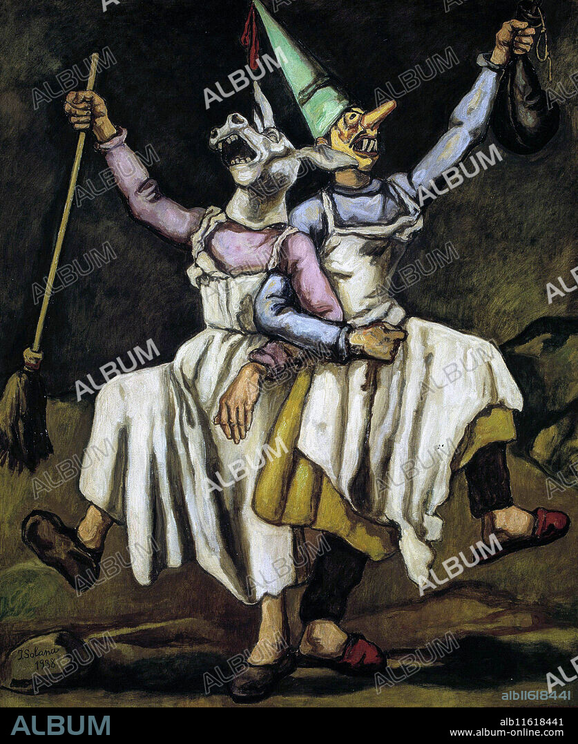 JOSÉ GUTIERREZ SOLANA. JOSE GUTIERREZ SOLANA. PINTOR ESPAÑOL . MADRID 1886  - 1945. 