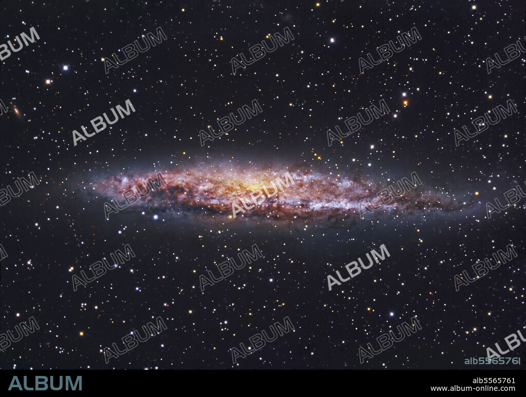 NGC 4945, Starburst Galaxy in Centaurus.