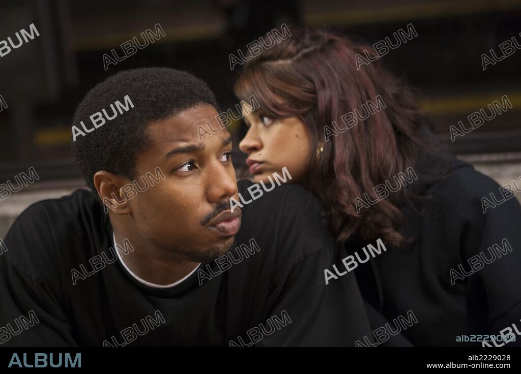 MELONIE DIAZ et MICHAEL B. JORDAN dans FRUITVALE STATION, 2013, réalisé par RYAN COOGLER. Copyright FOREST WHITAKER'S SIGNIFICANT PRODUCTIONS.