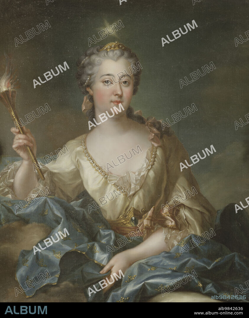 FRANçOIS-ADRIEN GRASOGNON LATINVILLE. Lovisa Ulrika, 1720-1782, Queen of Sweden, Princess of Prussia, mid-18th century.