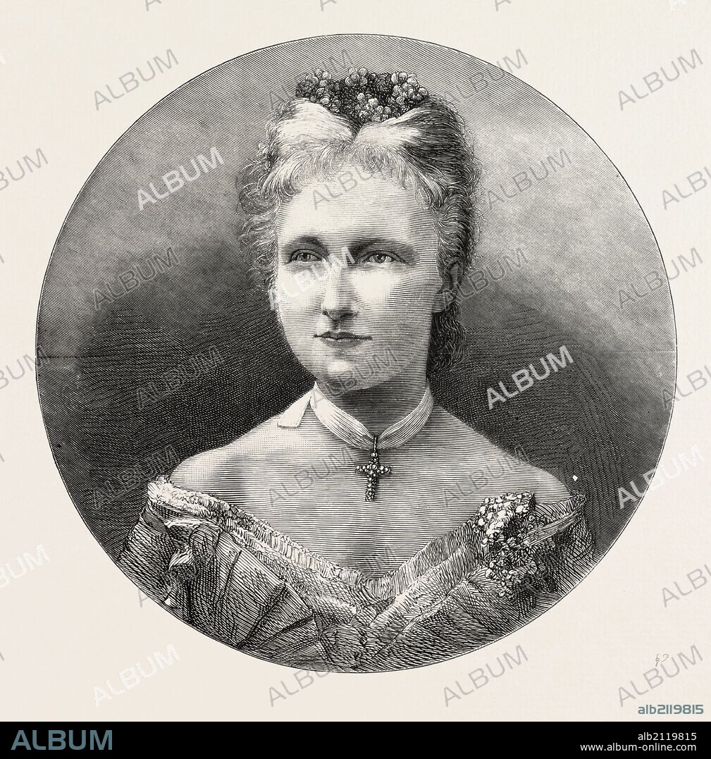 THE AUSTRIAN ROYAL MARRIAGE: THE PRINCESS STEPHANIE OF BELGIUM BETROTHED TO THE ARCHDUKE RUDOLF, AUSTRIA.