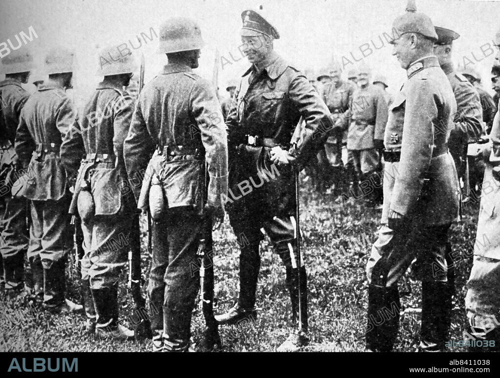 The German Crown Prince with his men during World War I. Wilhelm, German Crown Prince, Crown Prince of Prussia (Friedrich Wilhelm Victor August Ernst; 6 May 1882 - 20 July 1951) was the eldest child of the last Kaiser, the German Emperor, Wilhelm II, and his consort Augusta Victoria of Schleswig-Holstein. As Emperor Wilhelm's heir, he was the last Crown Prince of the German Empire and the Kingdom of Prussia.