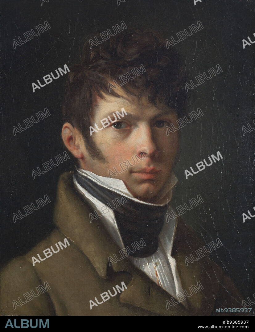 Henri-Ernest Grout de Beaufort, Pierre-Paul Prud'hon, French, 17581823, Henri-Ernest de Beaufort, 17981825, 1818, Oil on canvas, Made in Western Europe, France, Europe, Paintings, 16 3/16 x 13 1/8 in. (41.1 x 33.3 cm).