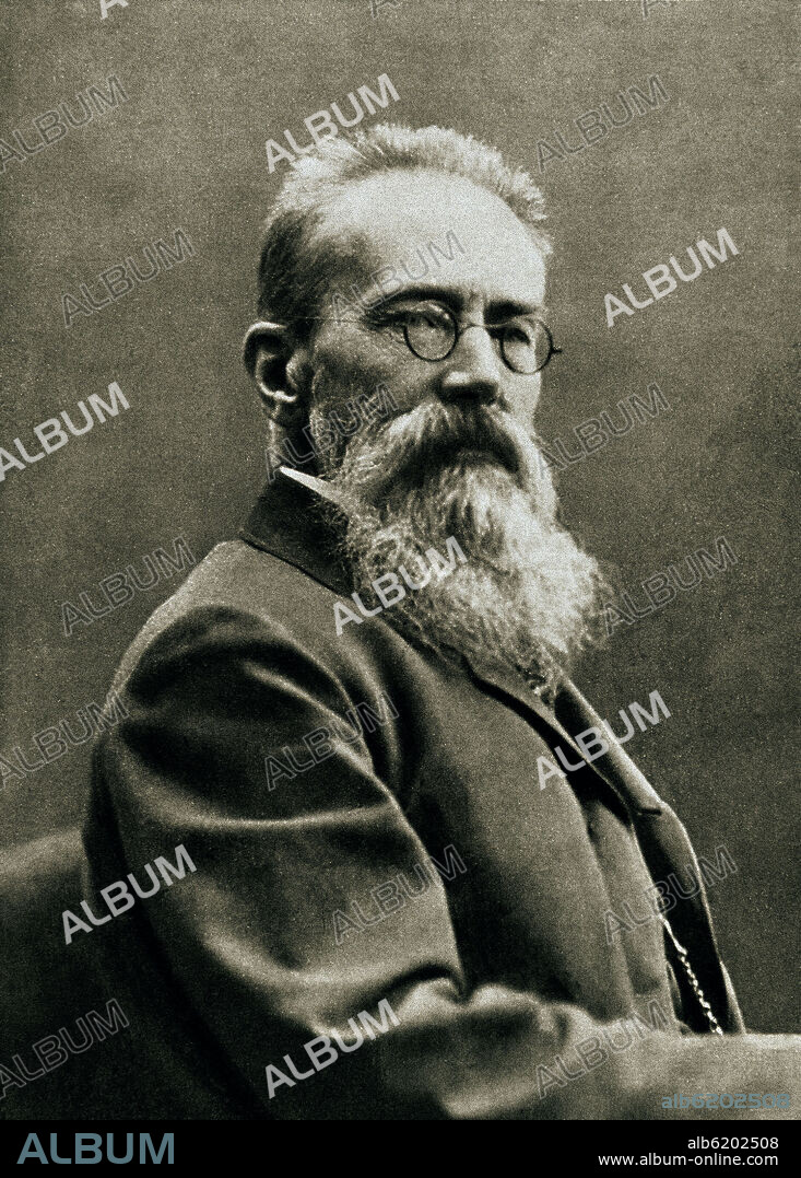 NICOLAI RIMSKI-KORSAKOV - 1844/1908 - COMPOSITOR RUSO.