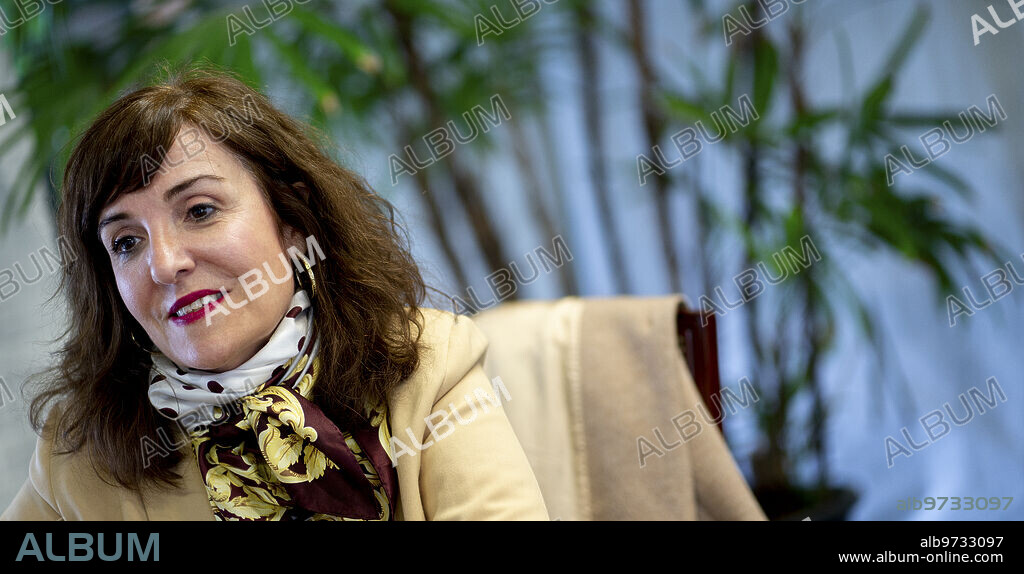 Madrid, 06/03/2020. Entrevista a Elvira Lindo por la presentación de su nuevo libro «A corazón abierto». Foto: Ignacio Gil. ARCHDC.