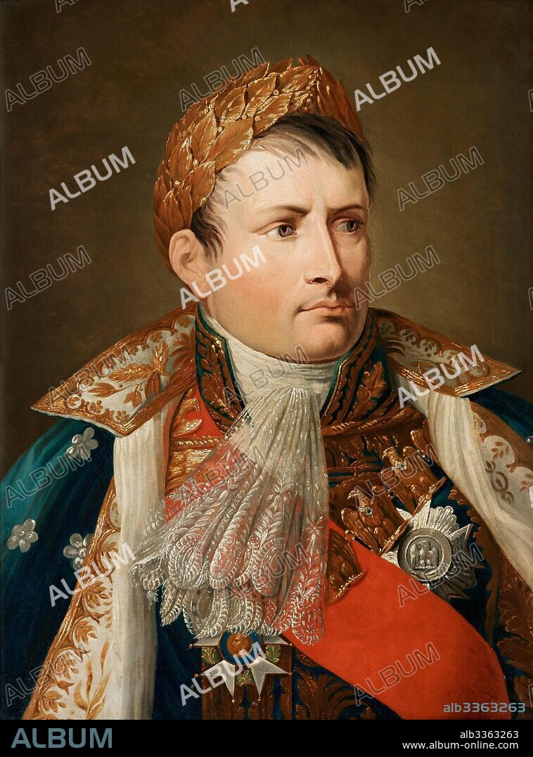ANDREA APPIANI. Portrait of Emperor Napoléon I Bonaparte (1769-1821).