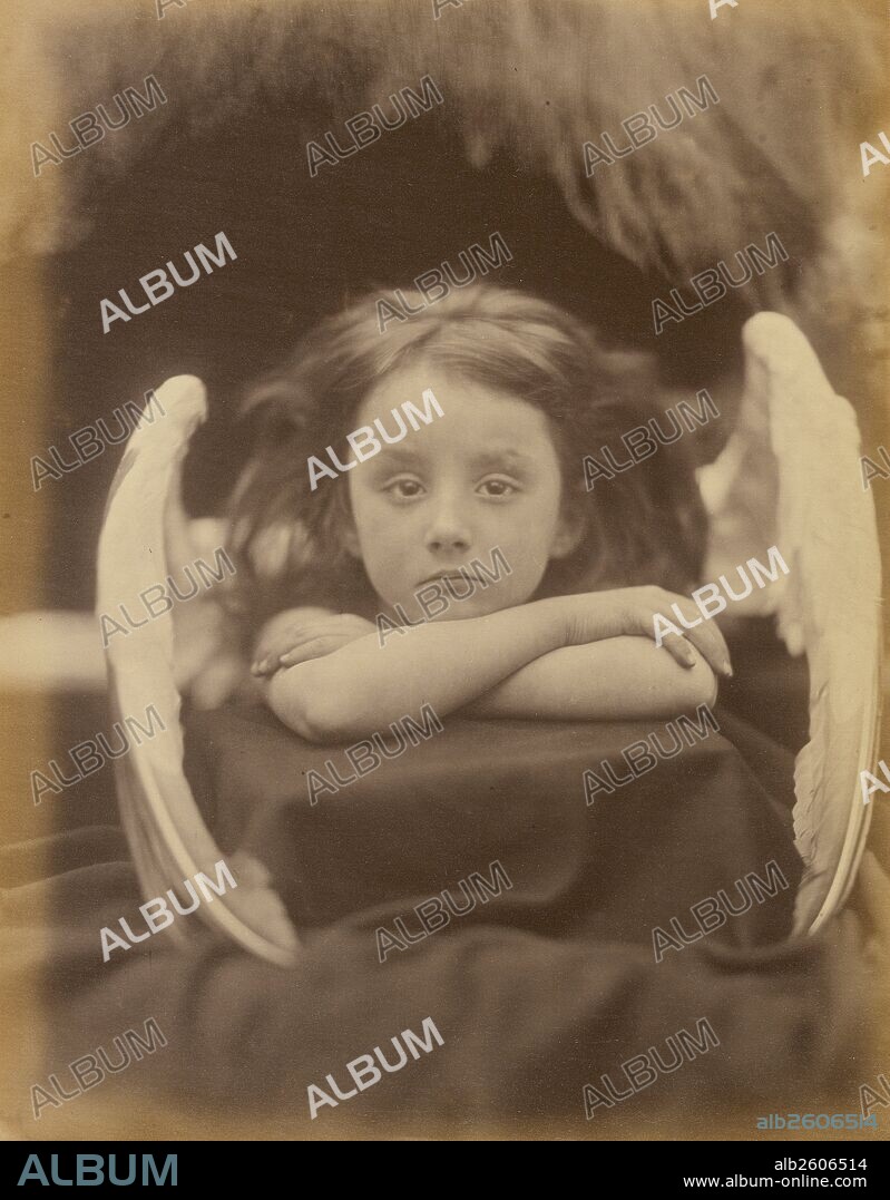 I Wait (Rachel Gurney); Julia Margaret Cameron, British, born India, 1815 - 1879; Freshwater, England, Europe; 1872; Albumen silver print; Image: 32.7 x 25.4 cm (12 7/8 x 10 in.), Mount: 43.3 x 31.6 cm (17 1/16 x 12 7/16 in.).