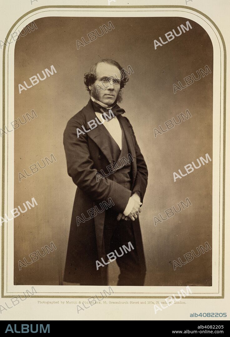E WALFORD and MAULL AND POLYBLANK. W. Powell Frith, Esq; R.A. Photographic Portraits of Living Celebrities execu. London, 1856-1859. William Powell Frith (1819-1909). Portrait. English painter.  Image taken from Photographic Portraits of Living Celebrities executed by Maull and Polyblank; with biographical notices by E. W. [and others]. Vol. 1.  Originally published/produced in London, 1856-1859. . Source: 10804.f.6, plate XIV. Language: English.