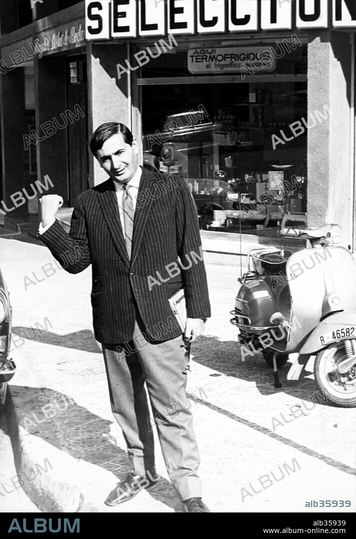 El cantante argentino Billy Cafaro.