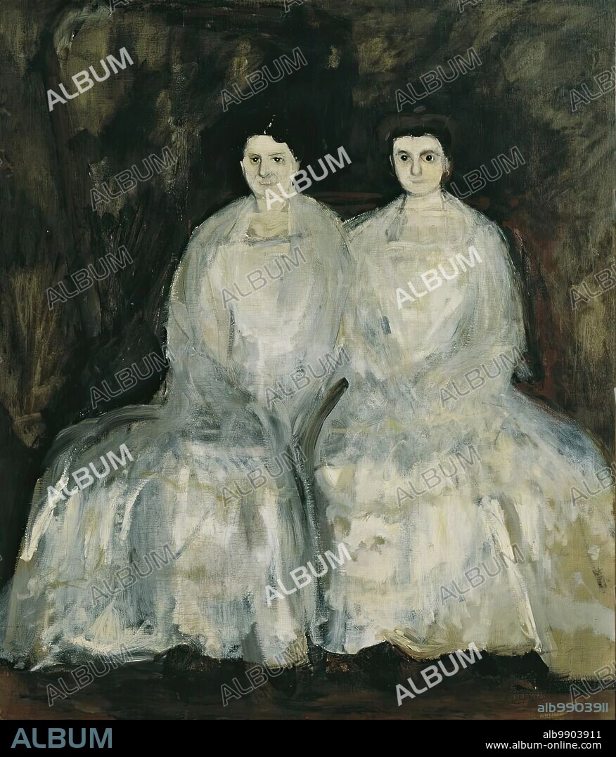 RICHARD GERSTL. The sisters Karoline and Pauline Fey, 1905.