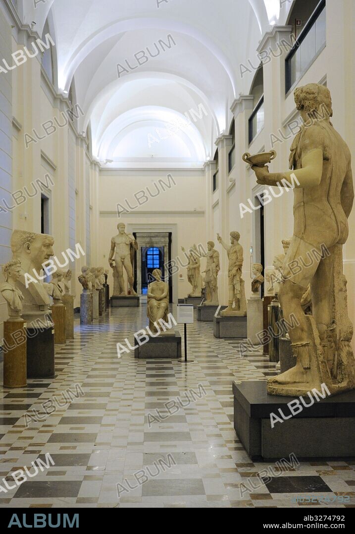 Farnese collection. National Archaeological Museum, Naples. Italy.