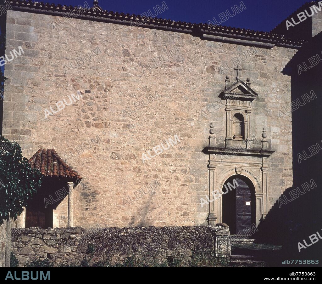MONASTERIO DEL PALANCAR MINUSCULO REFUGIO DE SAN PEDRO DE ALCANTARA CONOCIDO COMO EL CONVENTICO.