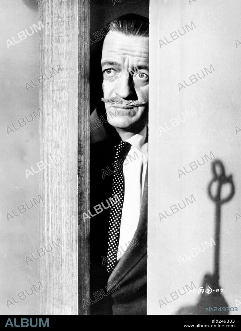 DAVID NIVEN en MESAS SEPARADAS, 1958 (SEPARATE TABLES), dirigida por DELBERT MANN. Copyright UNITED ARTISTS.