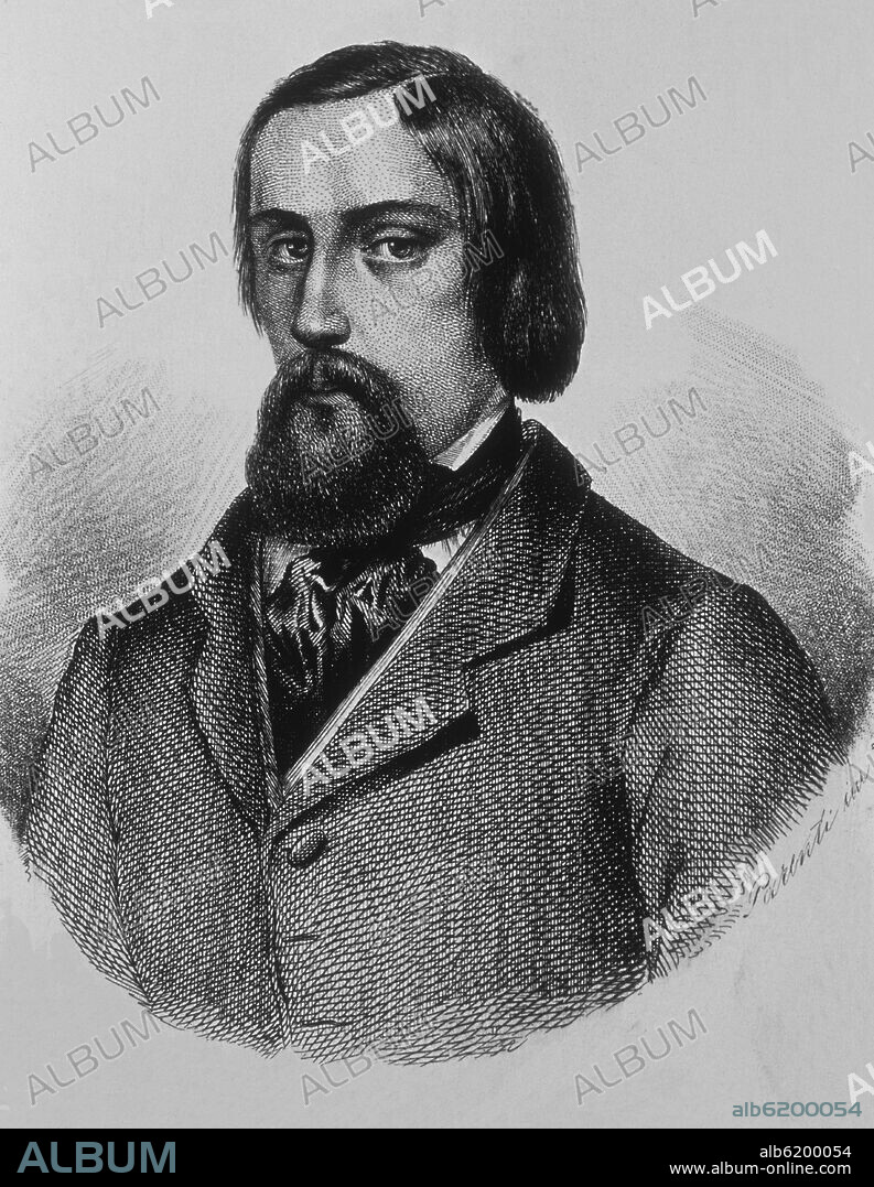 GOFFREDO MAMELI (1827/1849) POETA ITALIANO.