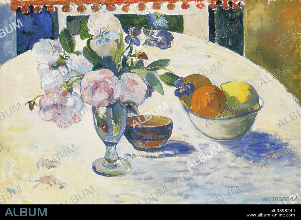 Paul Gauguin、BOUQUET DE FLEURS GAUGUIN BOUQUET DE fleurs peinture
