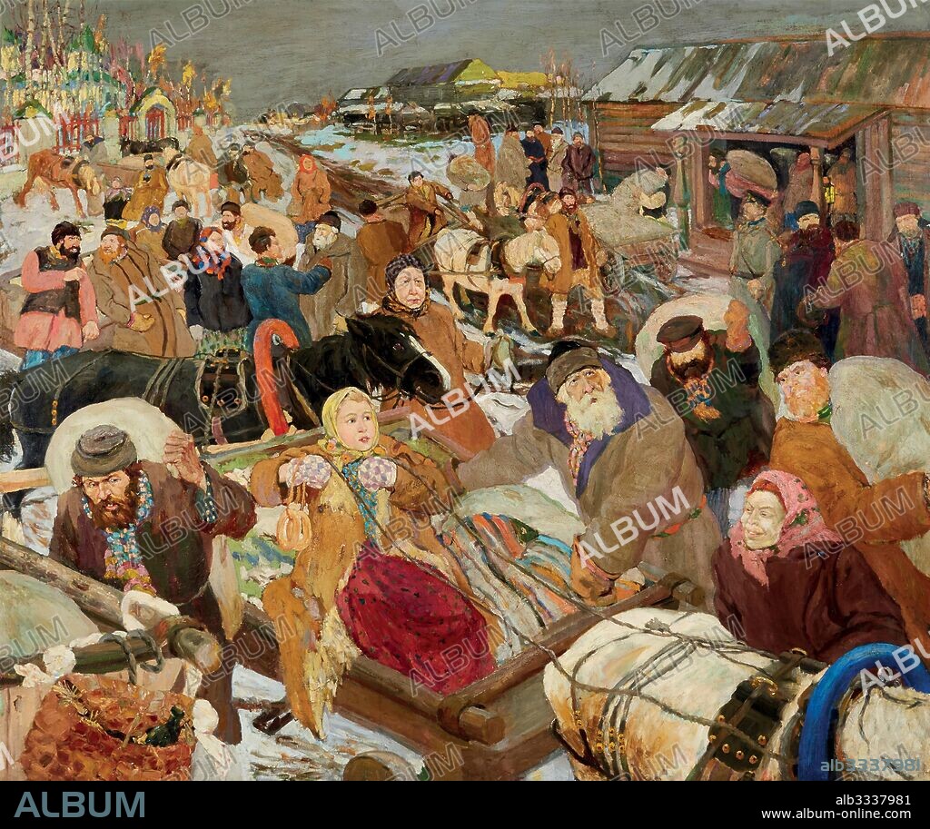 GAVRIIL NIKITICH GORELOV. Peasants.
