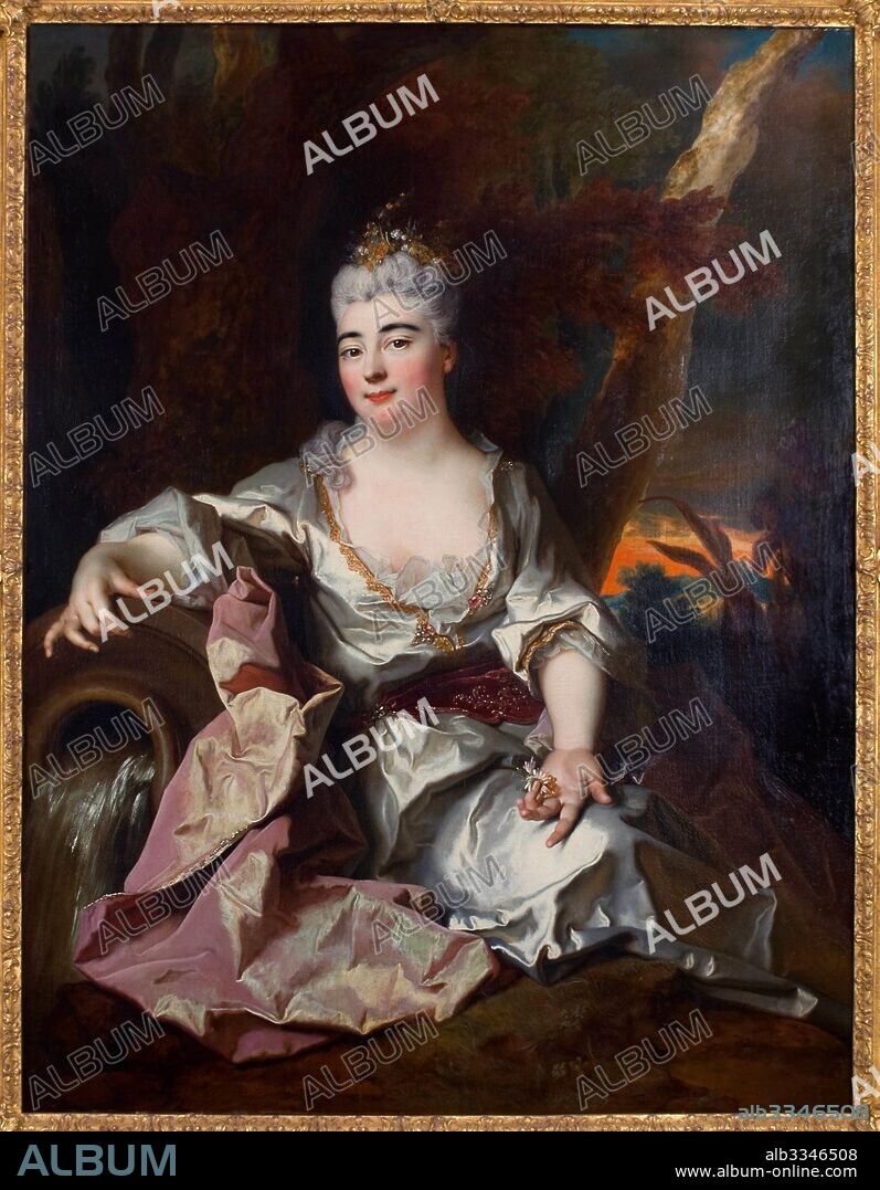 LARGILLIèRE, NICOLAS, DE. Marie Louise Élisabeth de Bourbon-Orléans (1695-1719), Duchess of Berry.