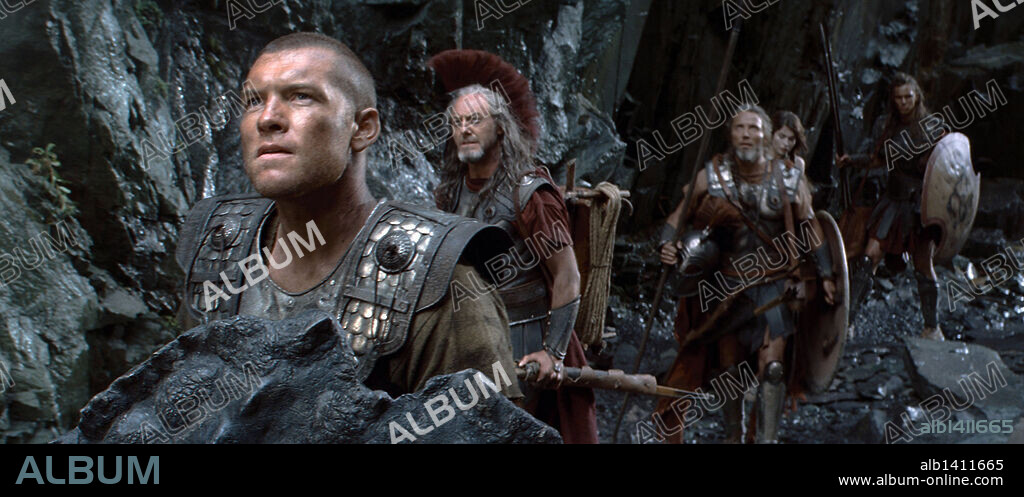 GEMMA ARTERTON, LIAM CUNNINGHAM, MADS MIKKELSEN, NICHOLAS HOULT and SAM WORTHINGTON in CLASH OF THE TITANS, 2010, directed by LOUIS LETERRIER. Copyright WARNER BROSS PICTURES/THE ZANUCK COMPANY/THUNDER ROAD.