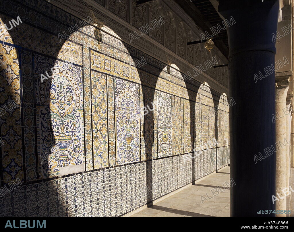 Mosque of the Barber, Kairouan, UNESCO World Heritage Site, Tunisia, North Africa, Africa.
