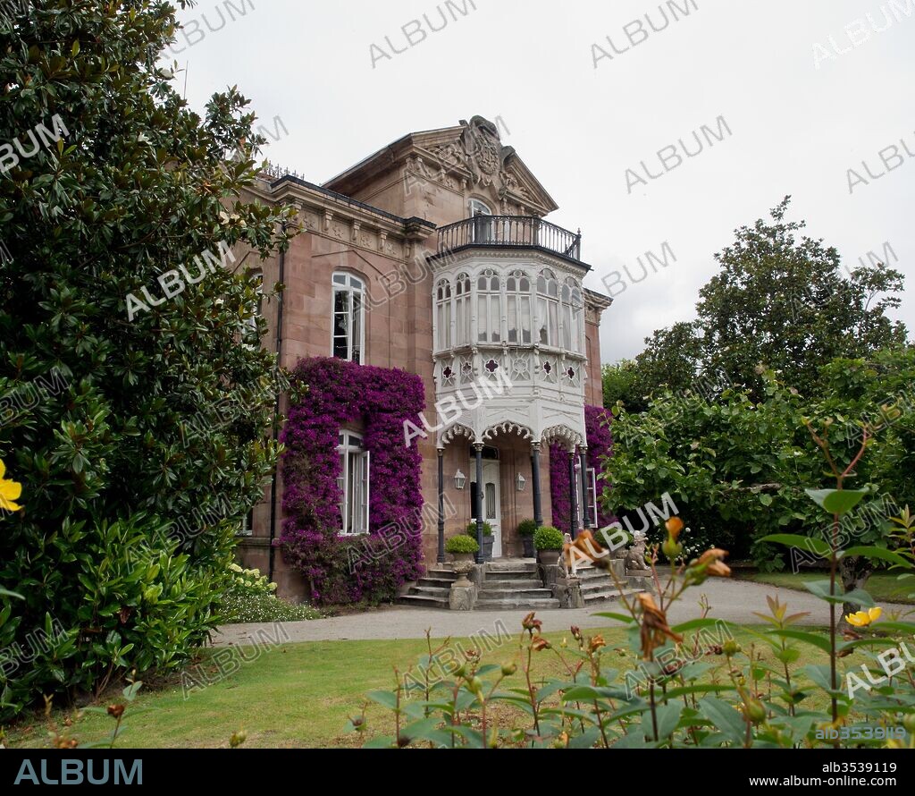 Casa de Josefina Aldecoa, Mazcuerras, Cantabria, España.