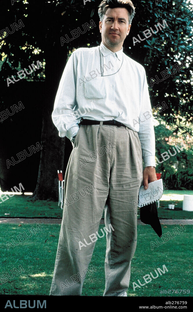 DAVID LYNCH en CORAZÓN SALVAJE, 1990 (WILD AT HEART), dirigida por DAVID LYNCH. Copyright PolyGram Filmed Entertainment/Propaganda Films.