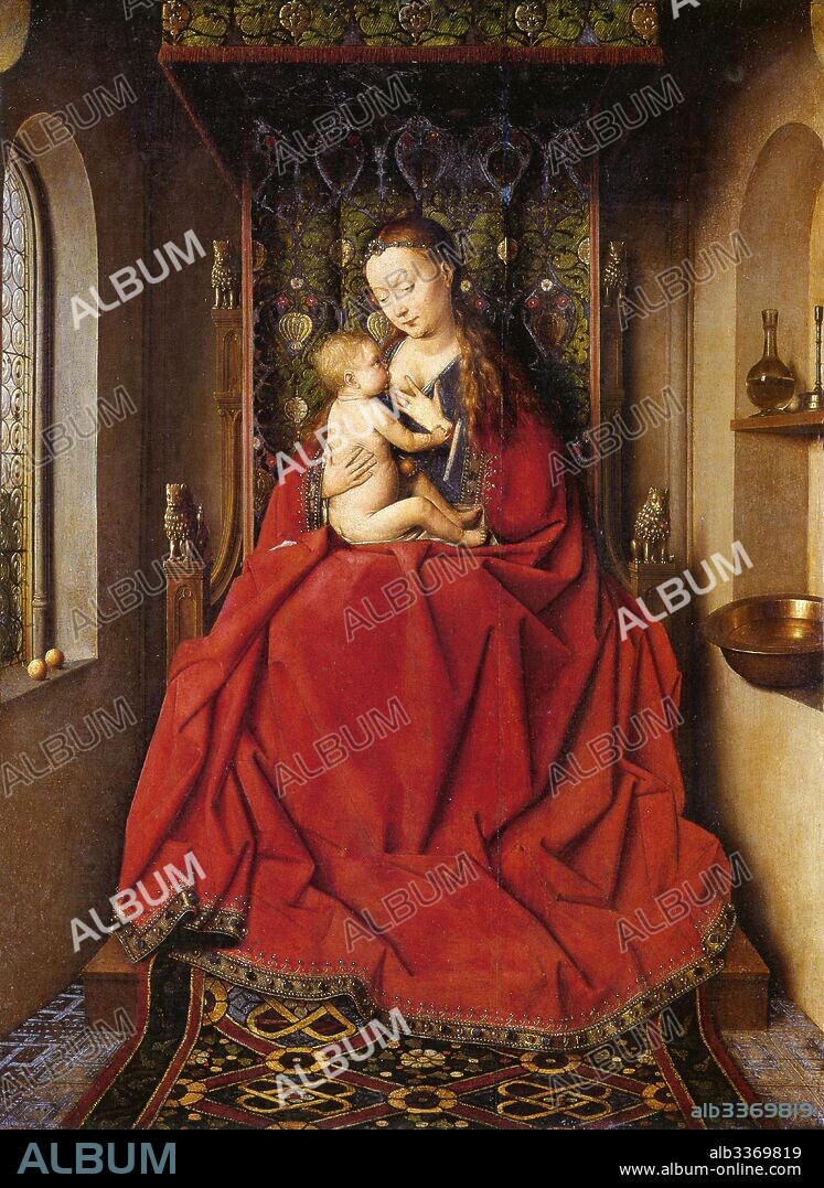 JAN VAN EYCK. The Lucca Madonna.