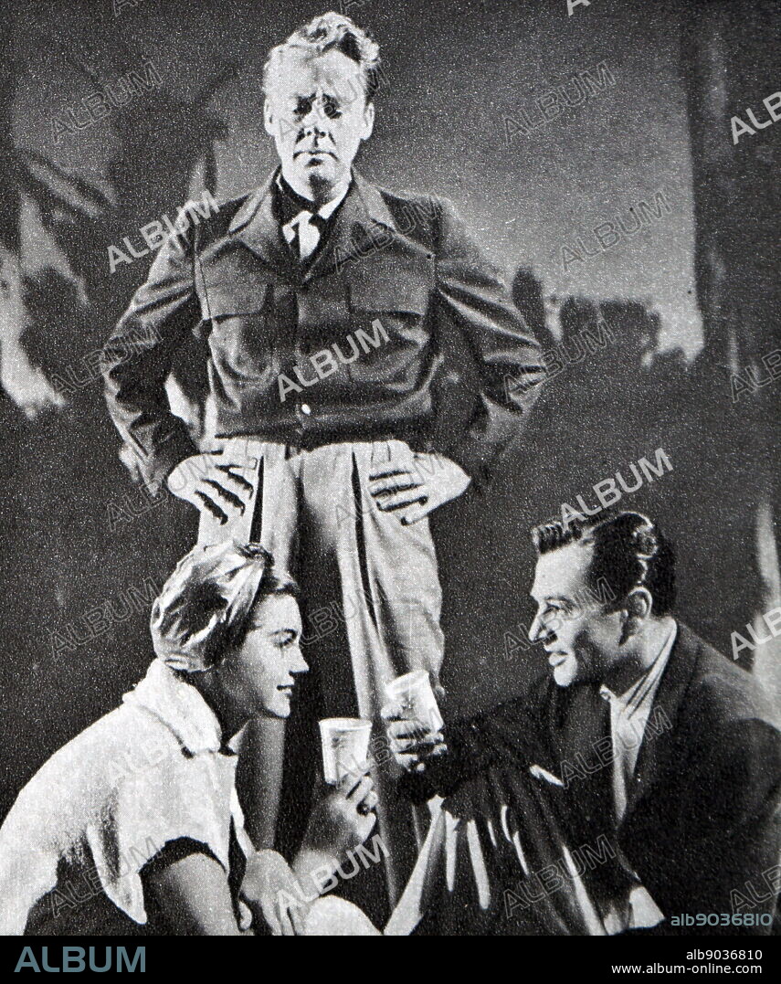 Film still from 'Easy to Love' starring Esther Williams, Tony Martin, Van Johnson, and John Broomfield.
