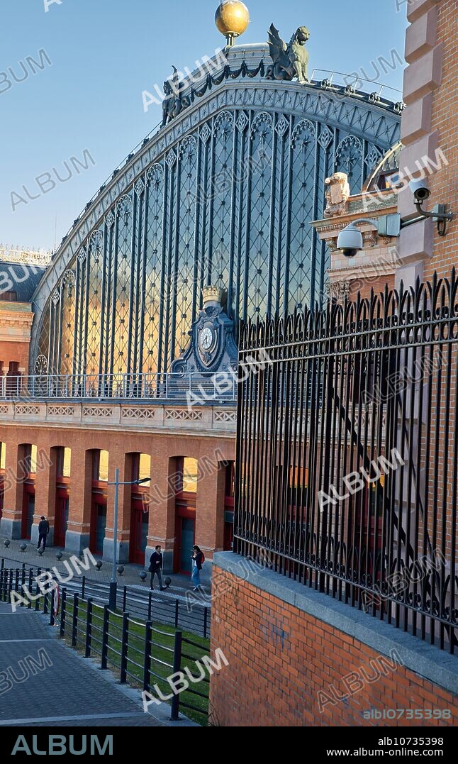 Estacion de Atocha, Railway station, Madrid, Spain, Europe.