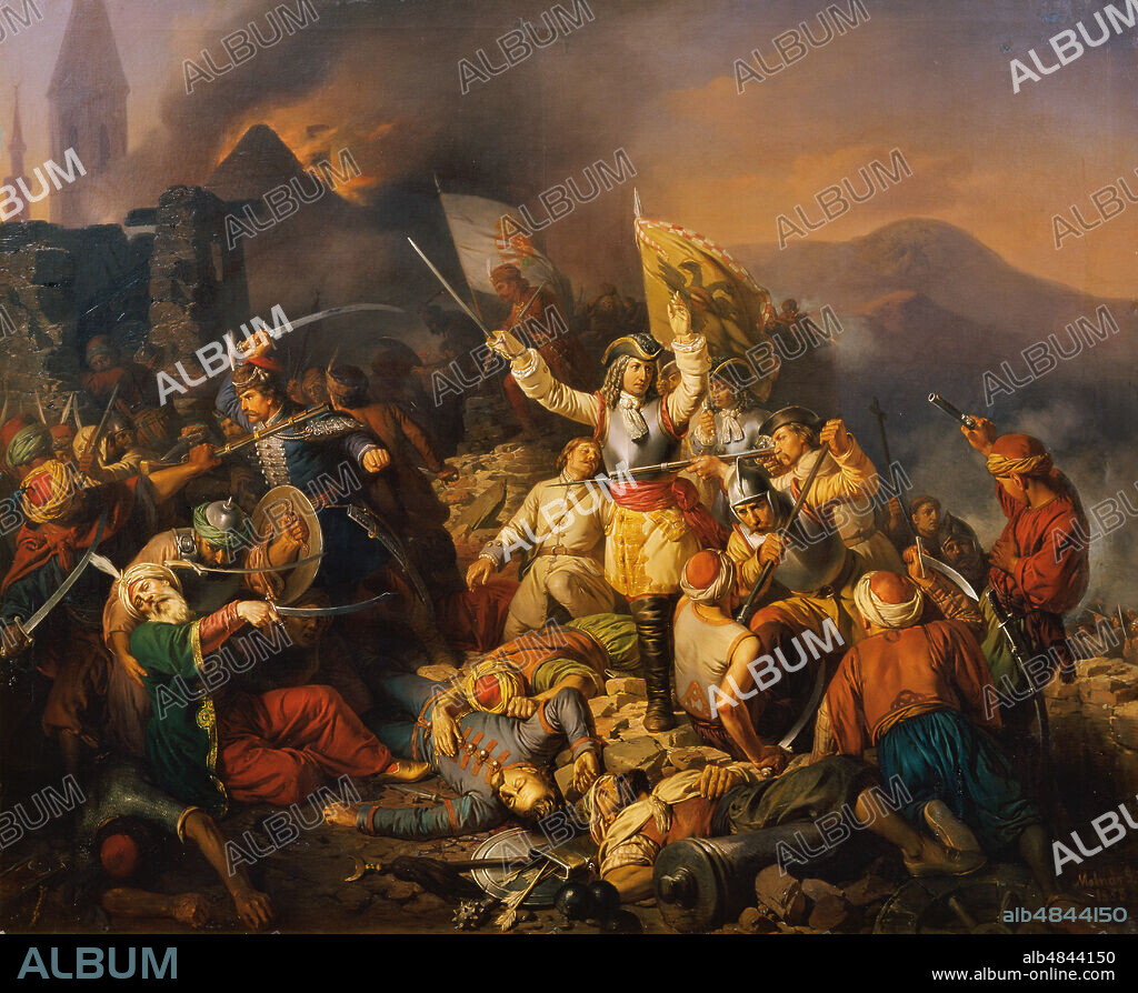 JOZSEF MOLNAR. The Recapture of Buda, 1686.