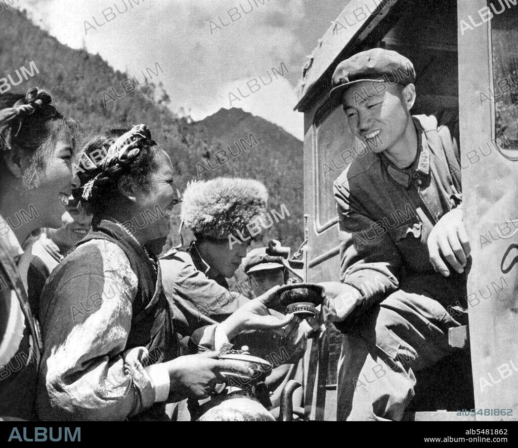 The Tea Horse Road (Cha Ma Dao) was a network of mule caravan paths winding through the mountains of Yunnan, Sichuan and Tibet in Southwest China. It is also sometimes referred to as the Southern Silk Road and Ancient Tea and Horse Road. From around a thousand years ago, the Ancient Tea Route was a trade link from Yunnan, one of the first tea-producing regions, to India via Burma, to Tibet, and to central China via Sichuan Province. In addition to tea, the mule caravans carried salt. It is believed that it was through this trading network that tea (typically tea bricks) first spread across China and Asia from its presumed origins in Pu'er county, near Simao Prefecture in Yunnan.