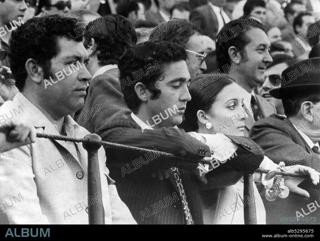 Francisco Camino Sánchez (1940-), torero andaluz, más conocido como Paco Camino. Años 1970.