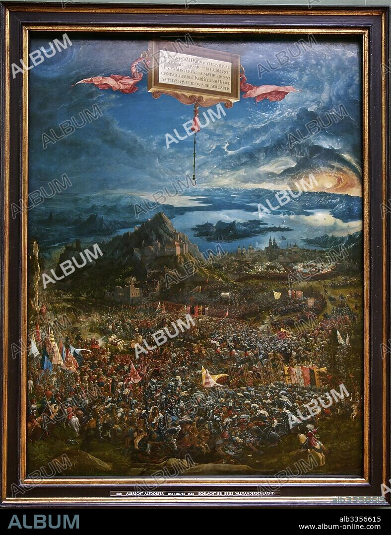 ALBRECHT ALTDORFER. The Battle of Alexander at Issus.