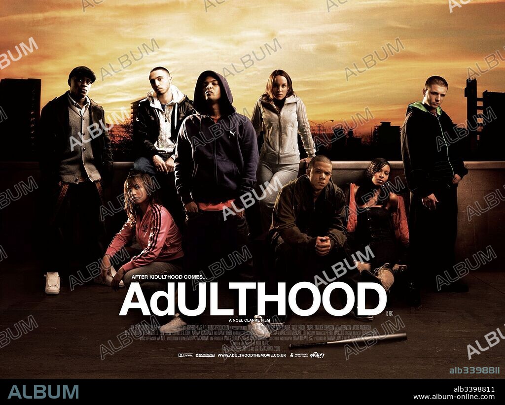 Poster of ADULTHOOD, 2008, directed by NOEL CLARKE. Copyright Unstoppable Entertainment.