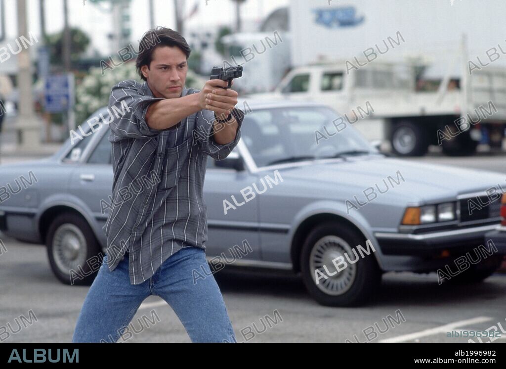 KEANU REEVES en LE LLAMAN BODHI, 1991 (POINT BREAK), dirigida por KATHERINE BIGELOW. Copyright 20TH CENTURY FOX.