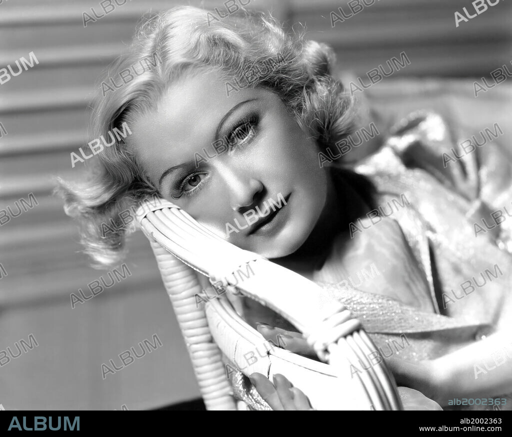 MIRIAM HOPKINS in WOMAN CHASES MAN, 1937, directed by JOHN G. BLYSTONE. Copyright GOLDWYN/UNITED ARTISTS.