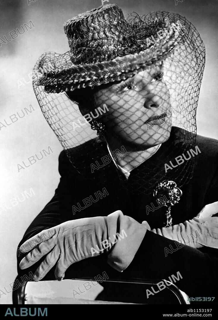 JUDITH ANDERSON en LAURA, 1944, dirigida por OTTO PREMINGER. Copyright Twentieth Century-Fox.