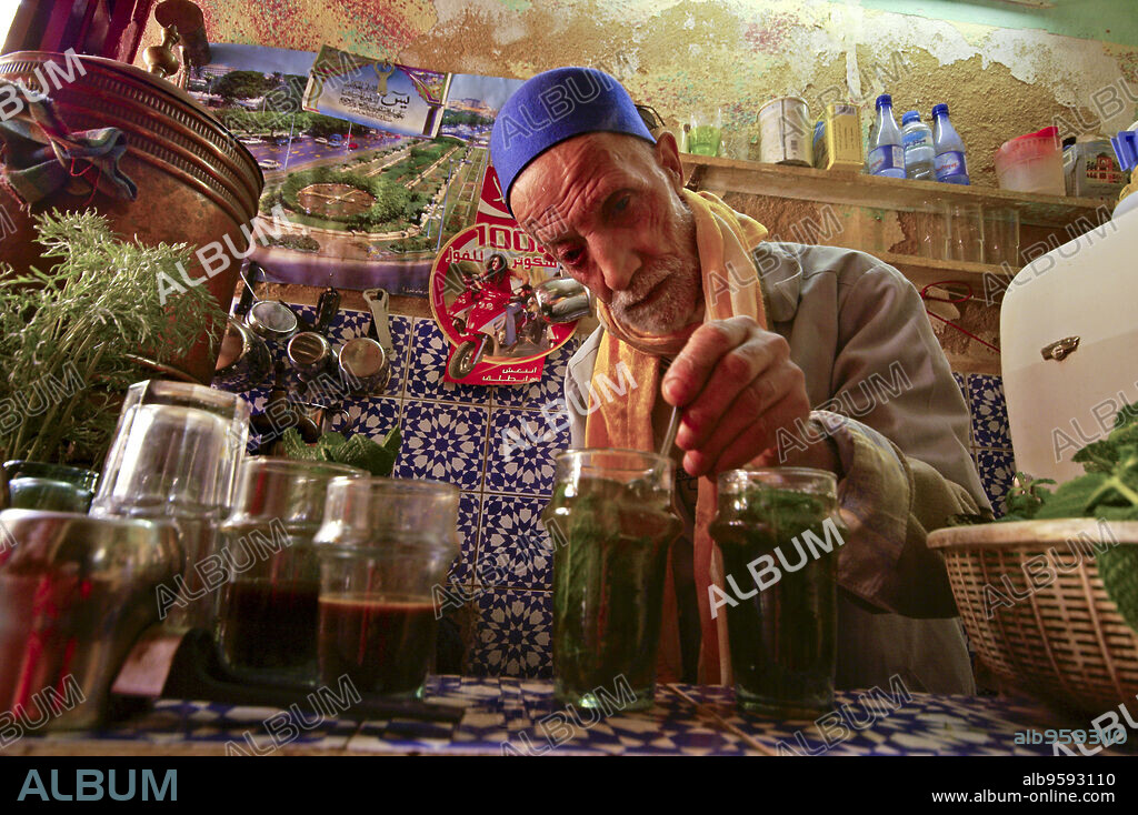 Teteria tradicional. Fez. Marruecos. Magreb. Africa.