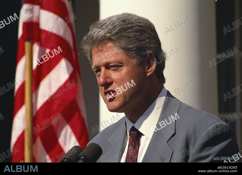 President Bill Clinton at the White House in 1993.