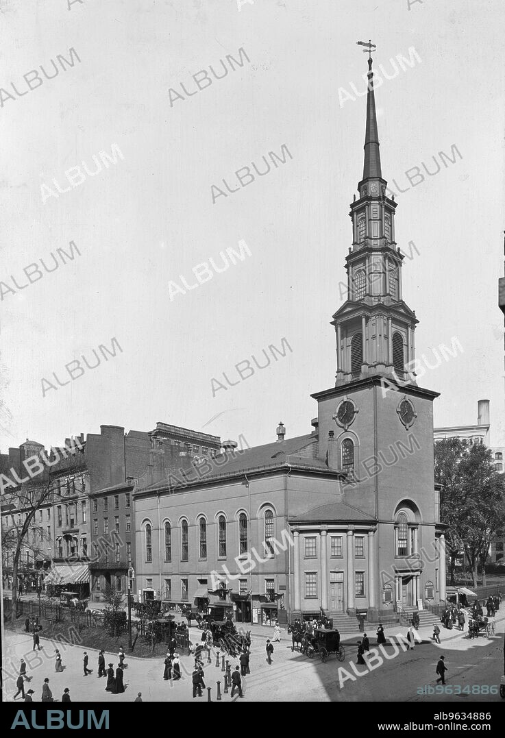 Park Street Church, Boston, Mass., between 1900 and 1920.