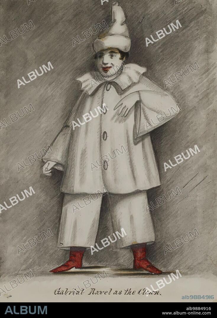 ALFRED JACOB MILLER. Gabriel Ravel as the Clown, 1855-1859.