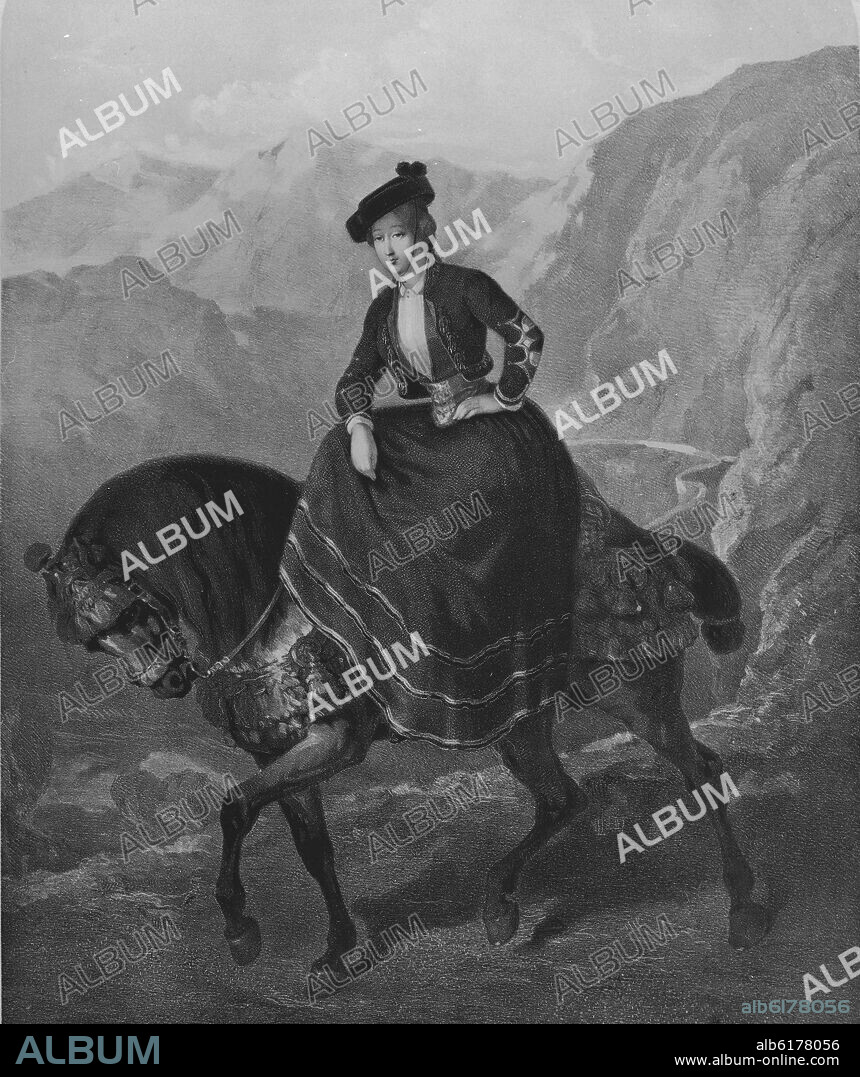 EUGENIA DE GUZMAN-CONDESA DE TEBA 1826/1920.