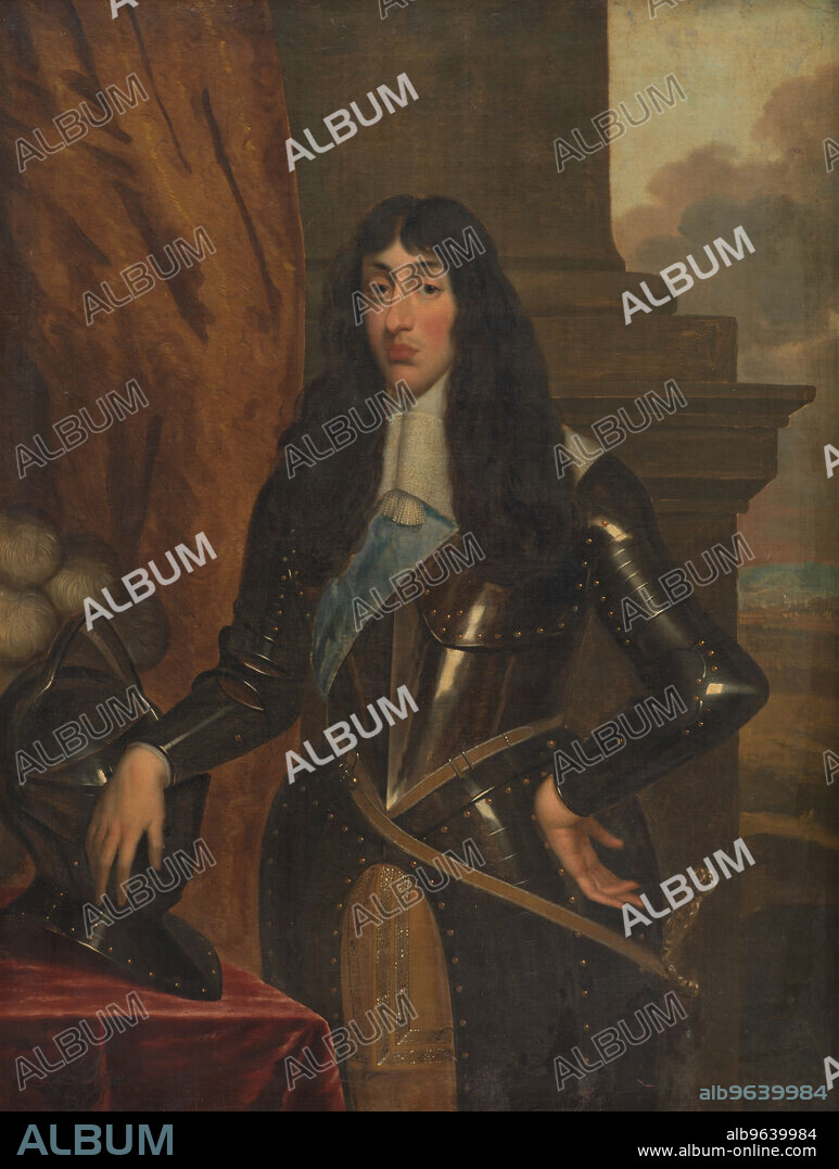 SIMON LUTTICHUYS. Portrait of Prince Henry of England, 1625-1662.