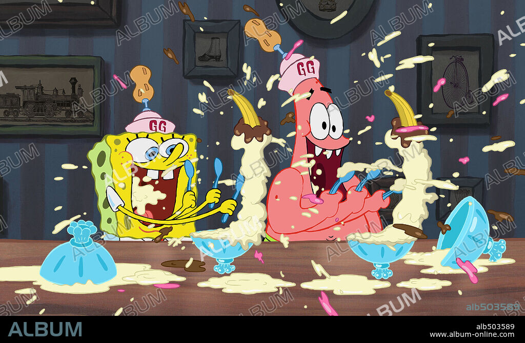THE SPONGEBOB SQUAREPANTS MOVIE, 2004, directed by SHERM COHEN and STEPHEN HILLENBURG. Copyright PARAMOUNT PICTURES.