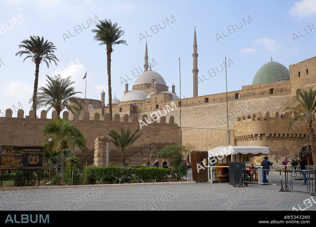 The Saladin Citadel of Cairo, is a medieval Islamic fort in Cairo, Egypt. The Citadel was fortified by the Ayyubid ruler Salah al-Din (Saladin) between 1176 and 1183 CE, to protect it from the Crusaders. The citadel stopped being the seat of government when Egypt's ruler, Khedive Ismail, moved in the 1860s..