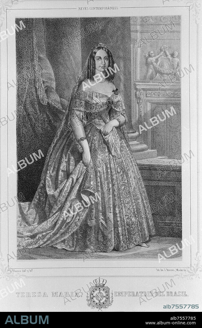 TERESA MARIA - EMPERATRIZ DE BRASIL.