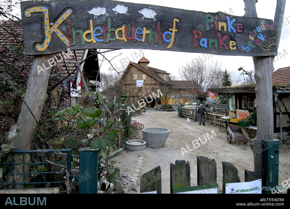 Berlin, Pankow, Kinderbauernhof Pinke Panke, Am Buergerpark 15/18.